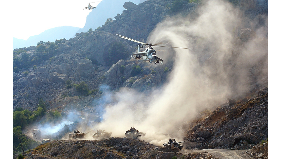 Сопровождение колонны в н.п. Хама v 2