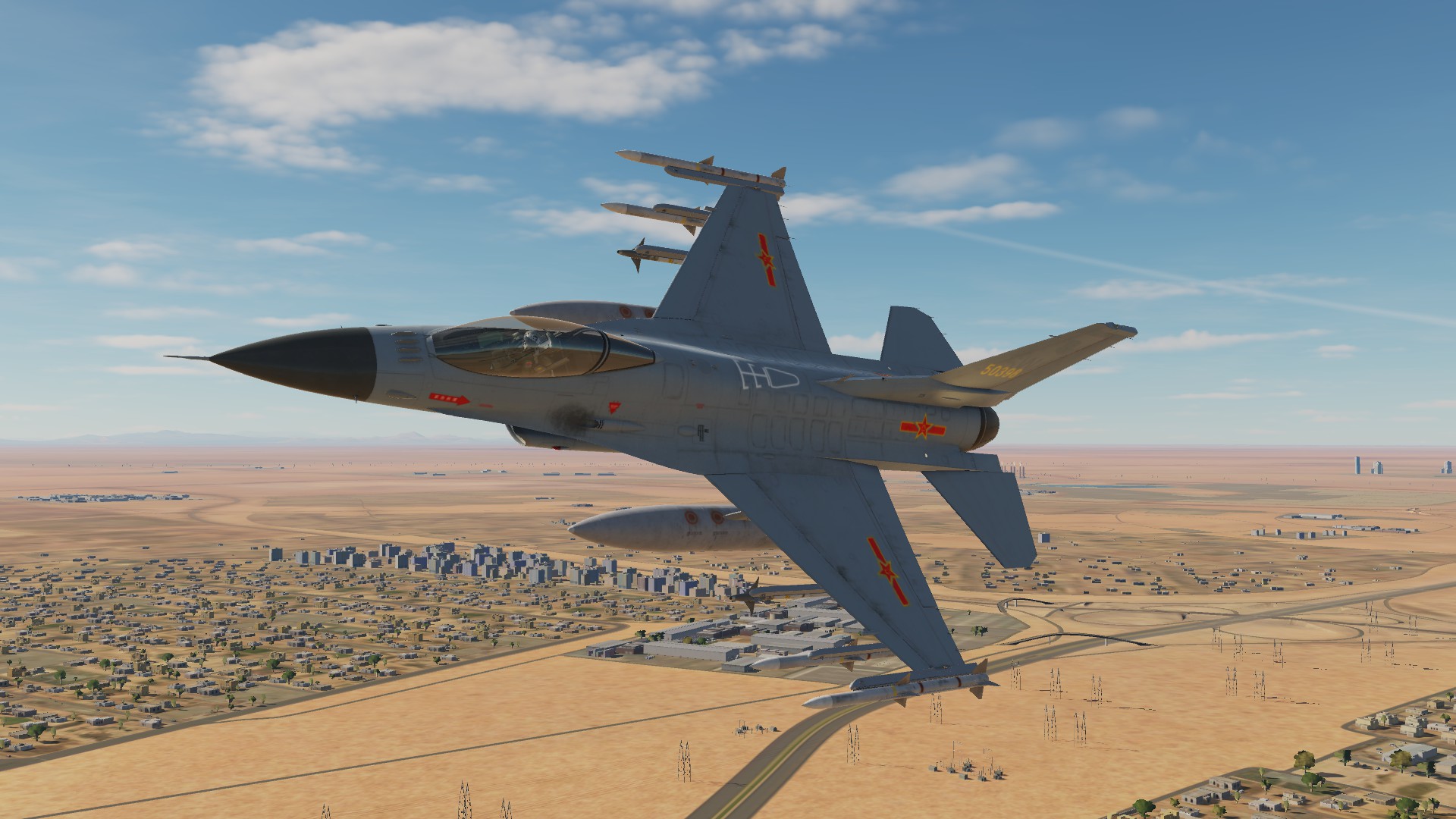 F-16Firefly（歼十涂装）