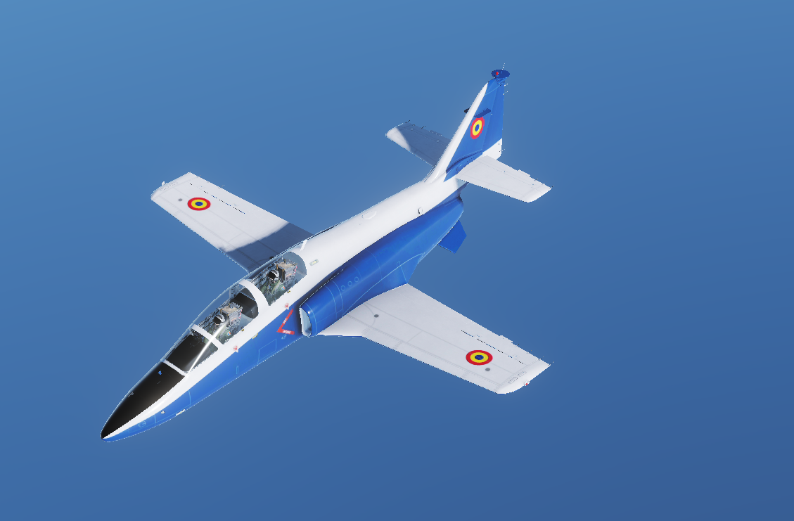 ROAF: IAR-99 Blue  C-101 Skin
