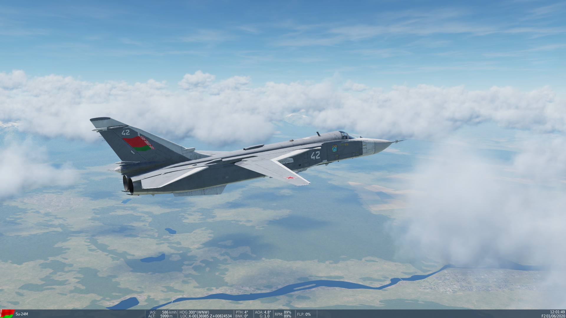 Su-24M Belarusian Air Force 116th BRAB Lida AB