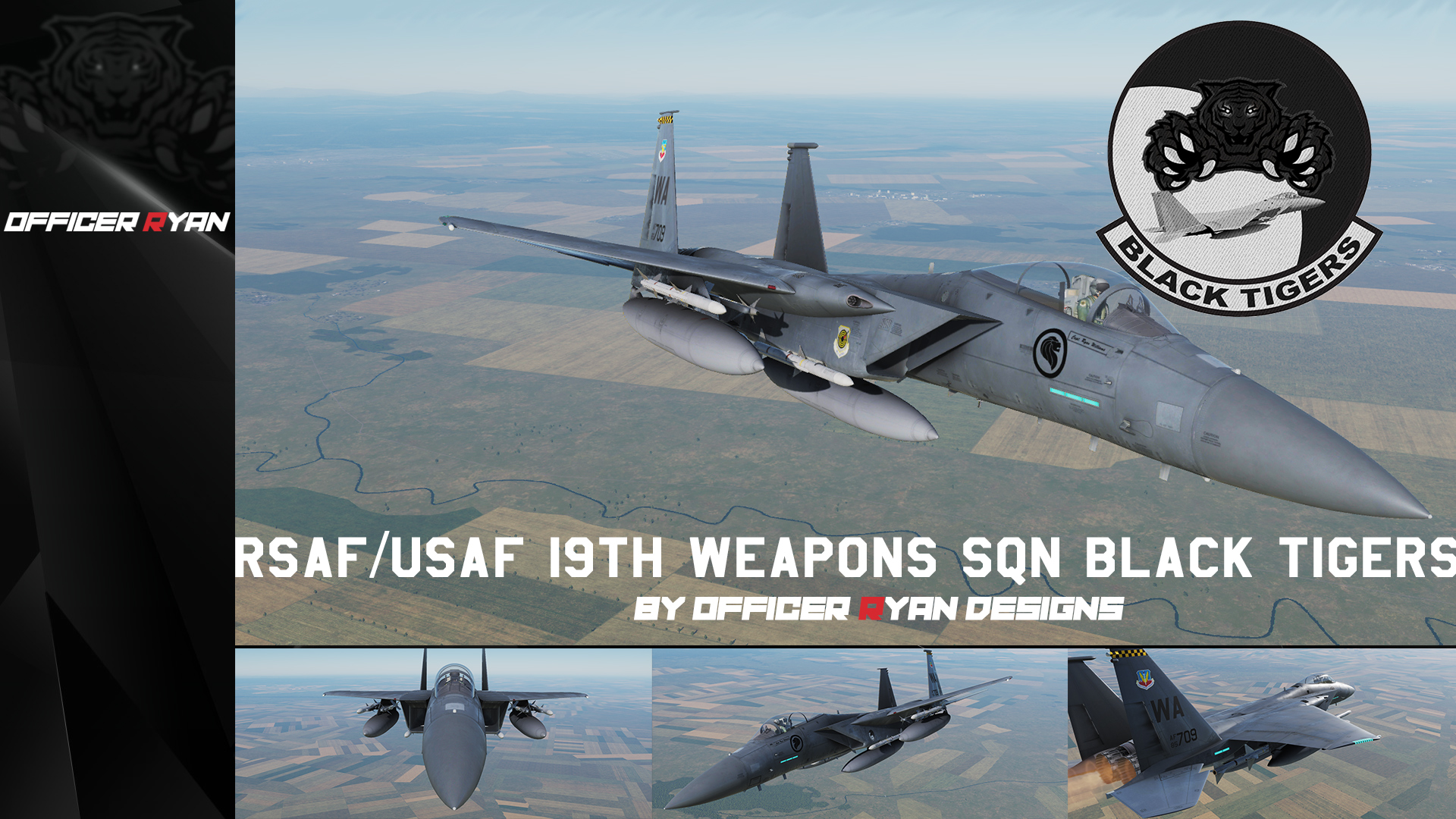 F-15C: RSAF/USAF 19th WPS F-15SG Strike Eagle (Fictional)