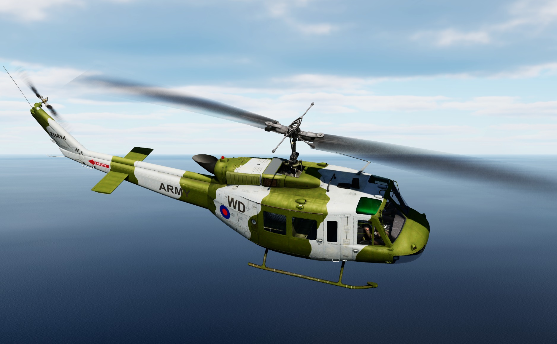 UH-1H British Army Skin