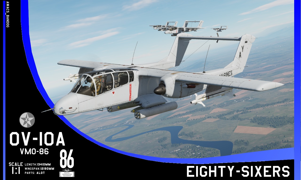 Ace Combat VMO-86 "Eighty Sixers" OV-10A 