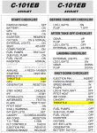 C-101EB Aviojet Quick Checklist. (Update vs. 1.1)