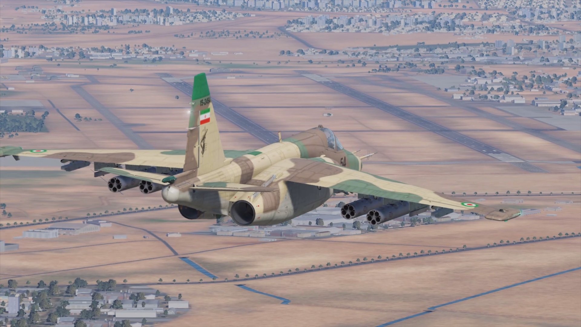 Iranian Su-25 Strike Against ISIL