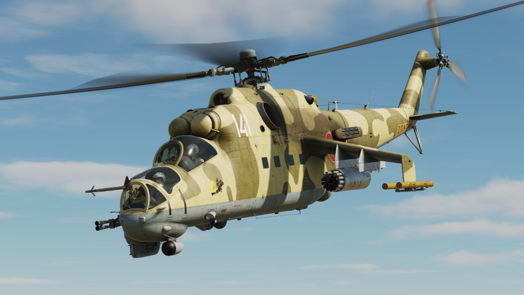Bulgarian Air Force Mi-24V 141