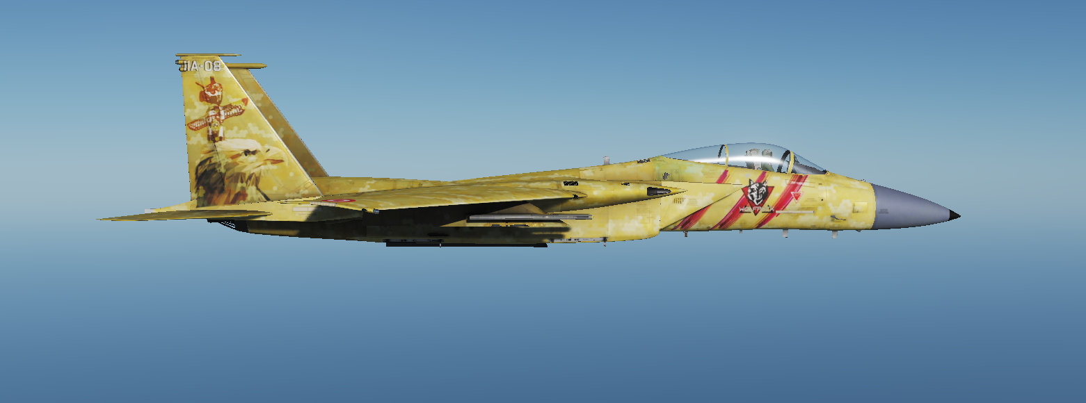 F-15C Wolfpack Desert Eagle