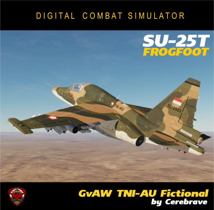 SU-25T GvAW Indonesia TNI-AU (Fictional)