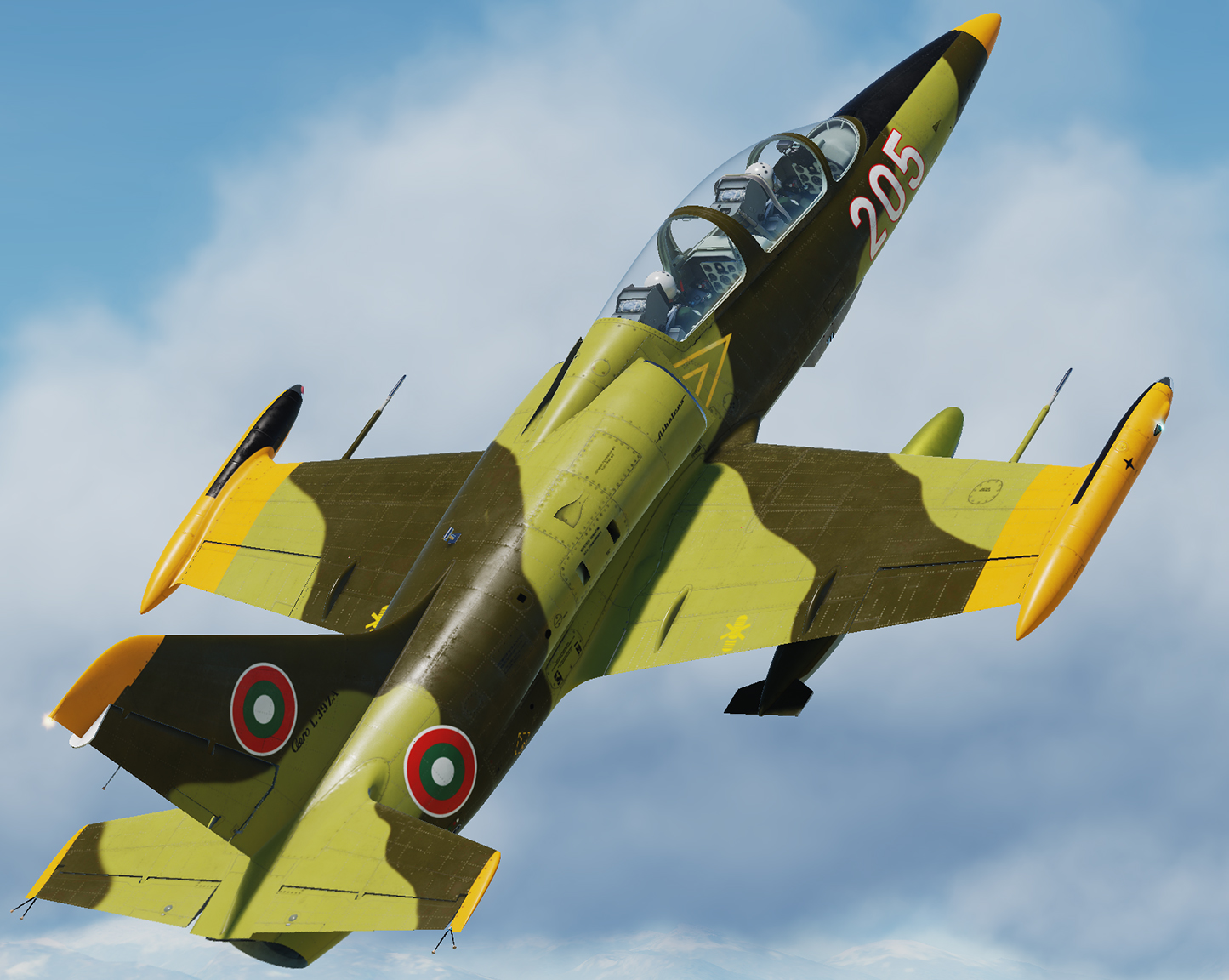 L-39ZA Bulgarian Air Force 205 after overhaul