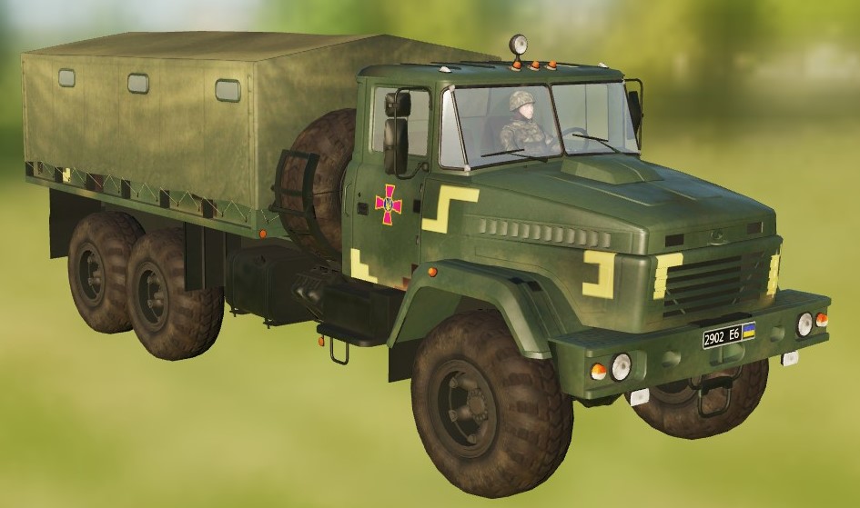 KrAZ-6322 Ukraine | (Half Fictional)