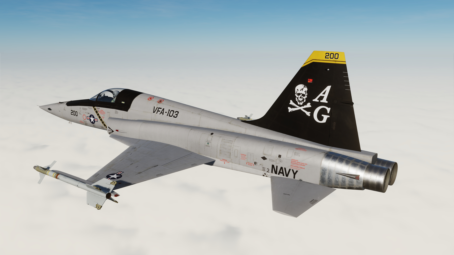 F-5E Tiger VFA-103 Jolly Rogers
