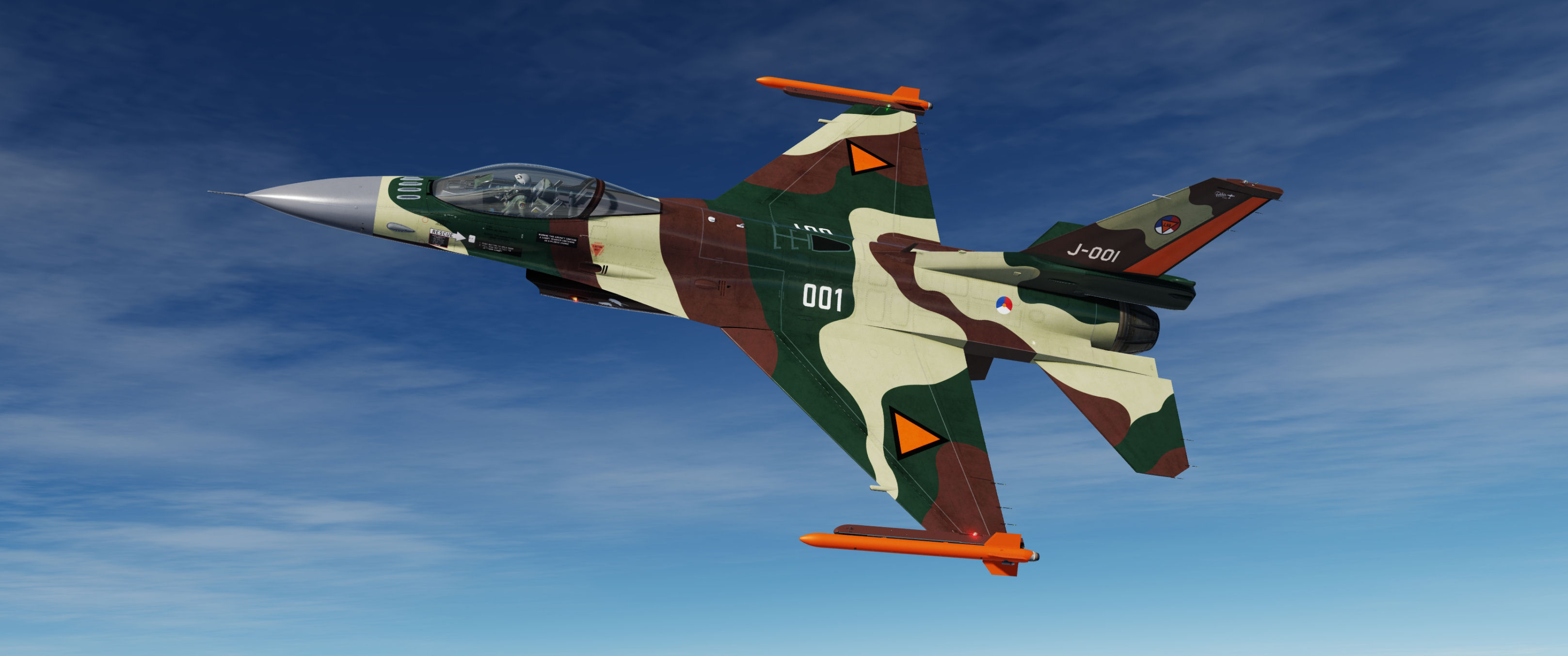 RNLAF / LVA Memorial and Fokker D.XXI tribute livery skinpack by Wine.