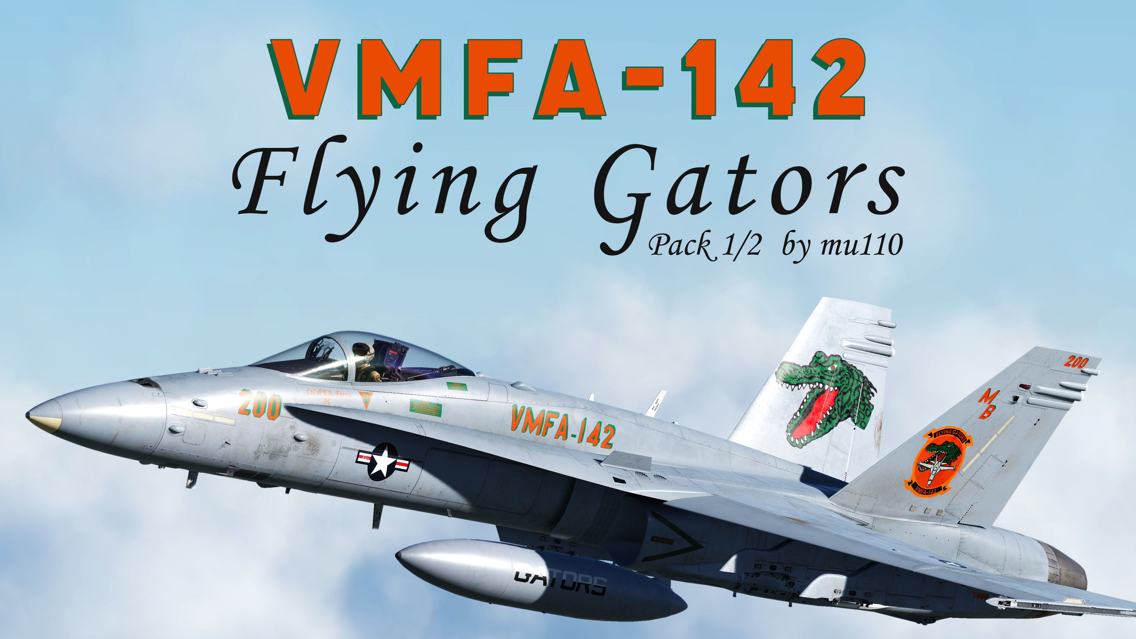 VMFA-142 "Flying Gators" Livery Pack 1 of 2!