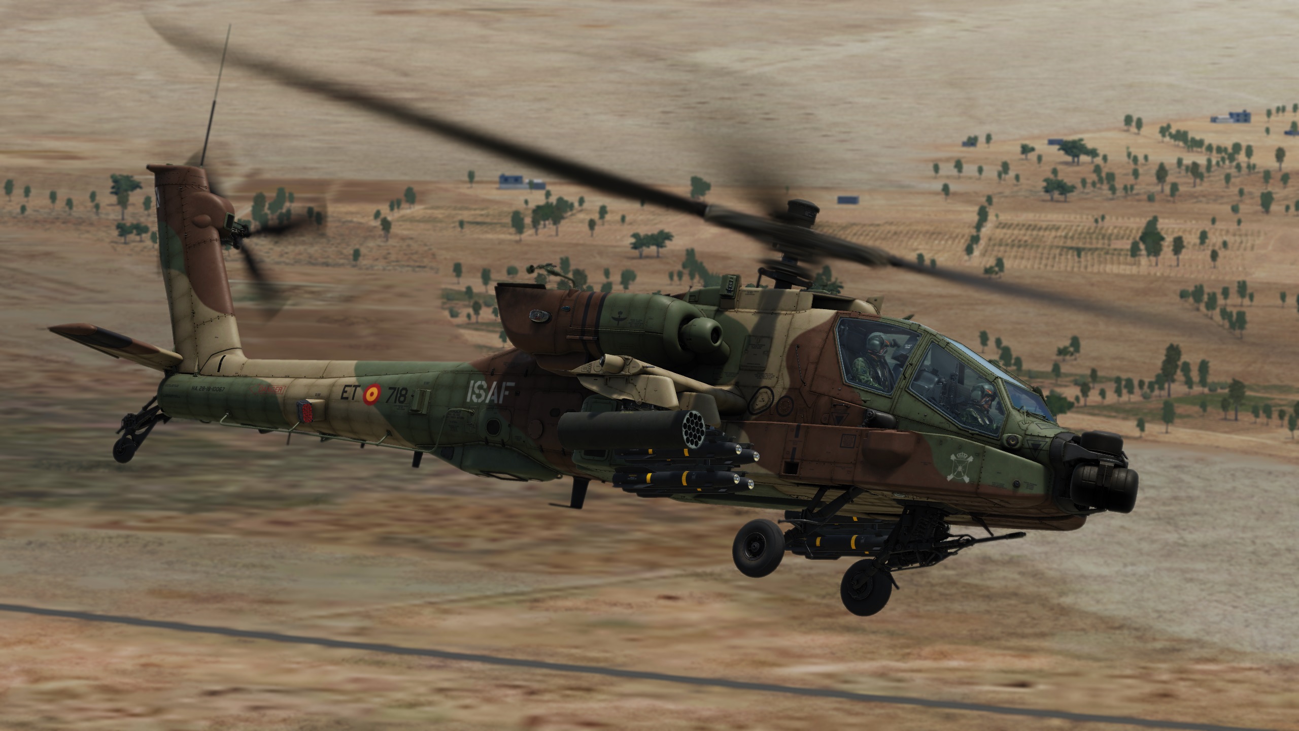 AH-64D-SPAIN FICTIONAL TRITONAL CAMO