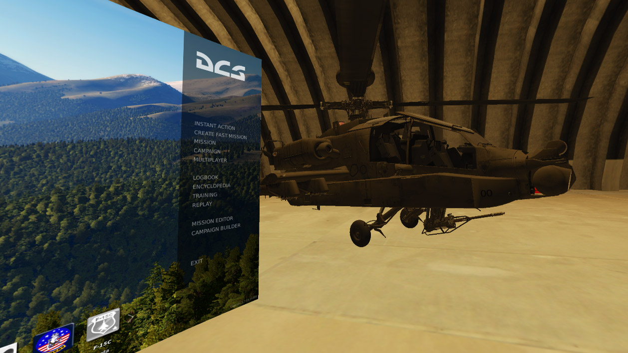 VR Hangar - AH-64D Apache