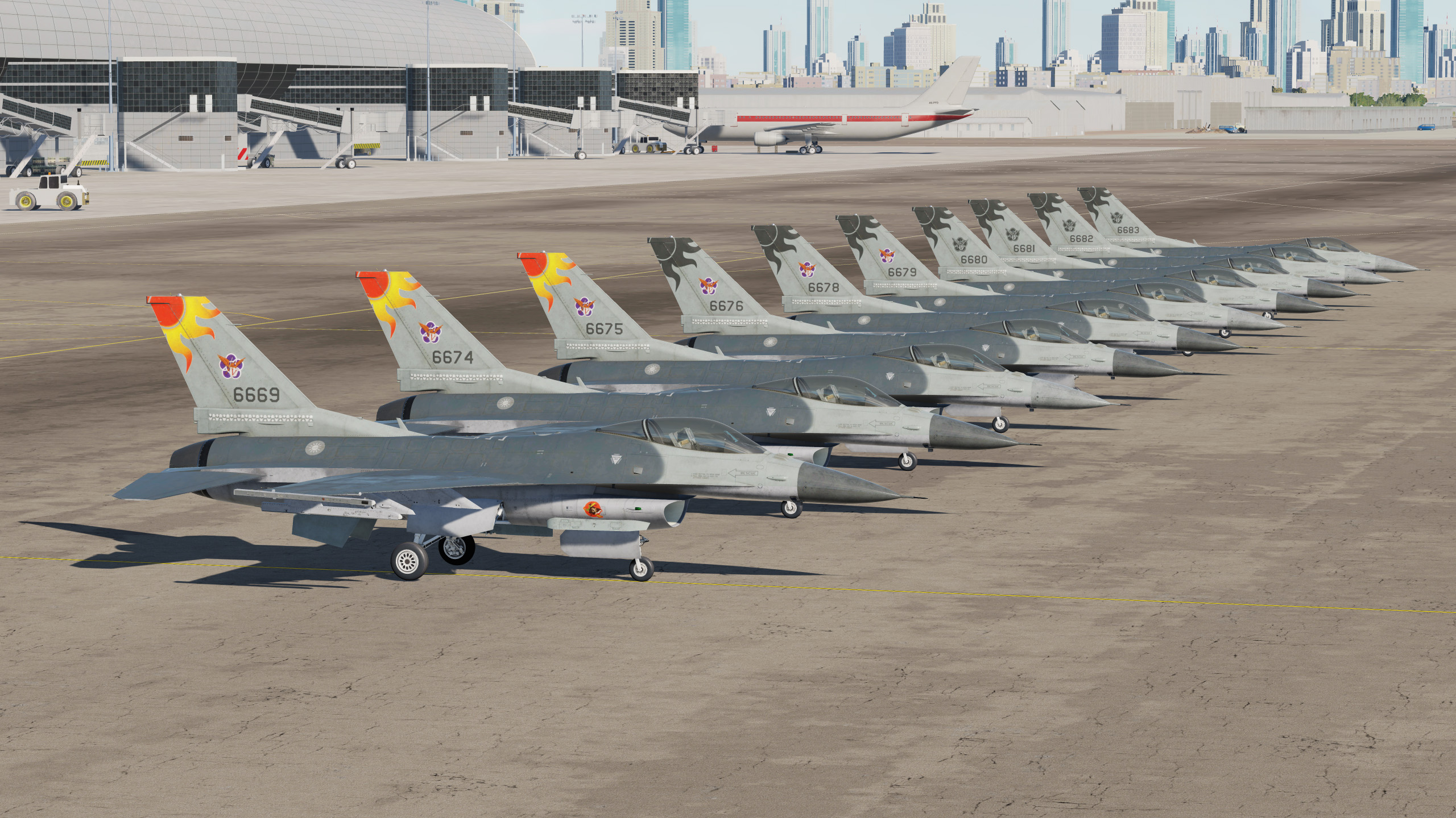 ROCAF F-16 401st TCW 26th TFG Extend Tail Numbar Pack『Tail Number Fixed』2022/12/09