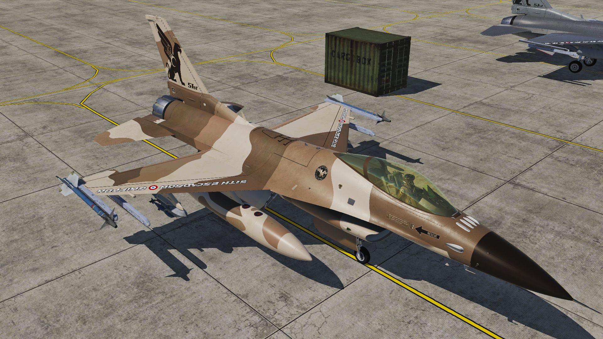 51st Escadron Griffon Desert camo By Nambo