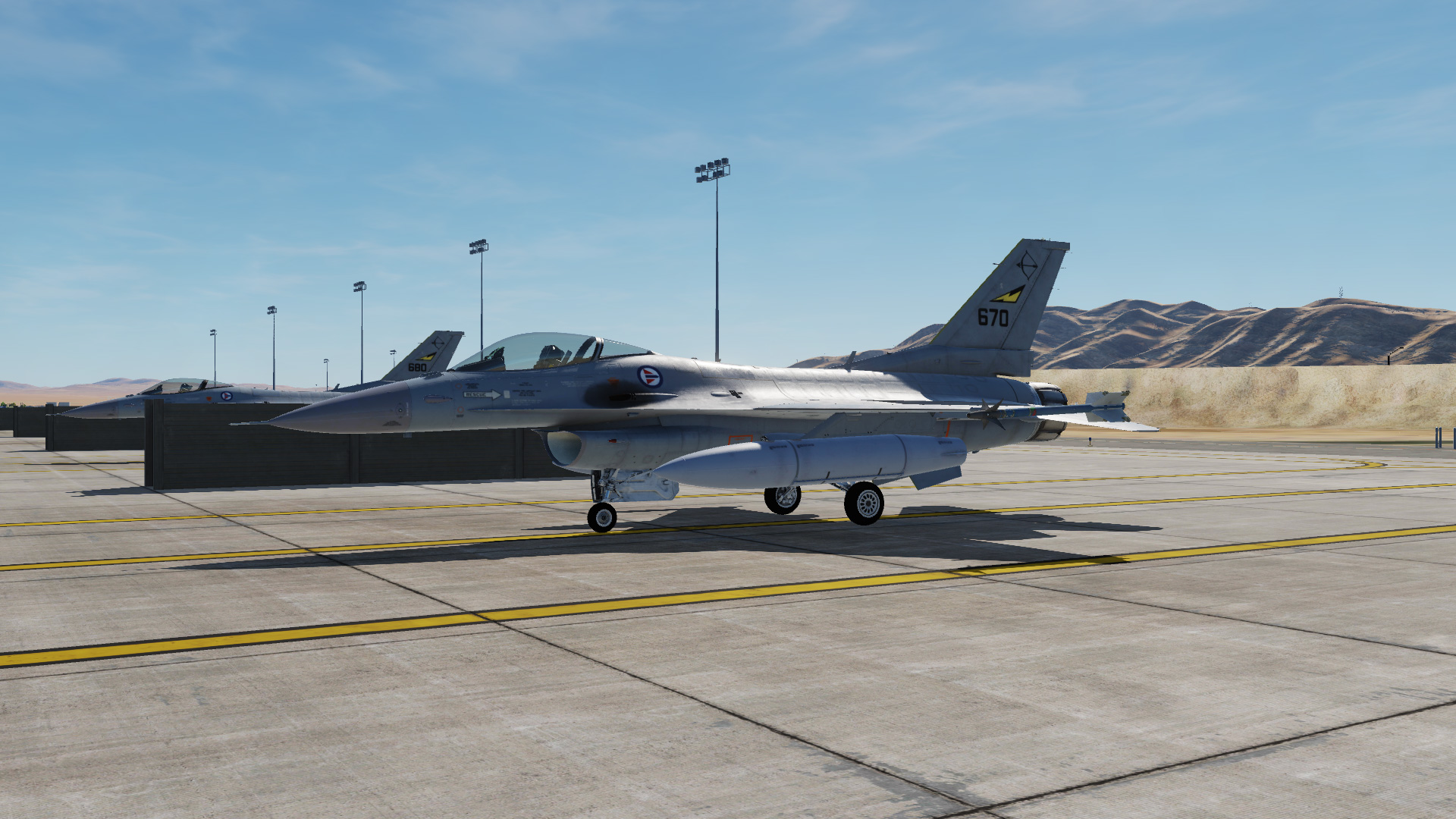 F-16C - RNoAF - 670 - 338 sqn