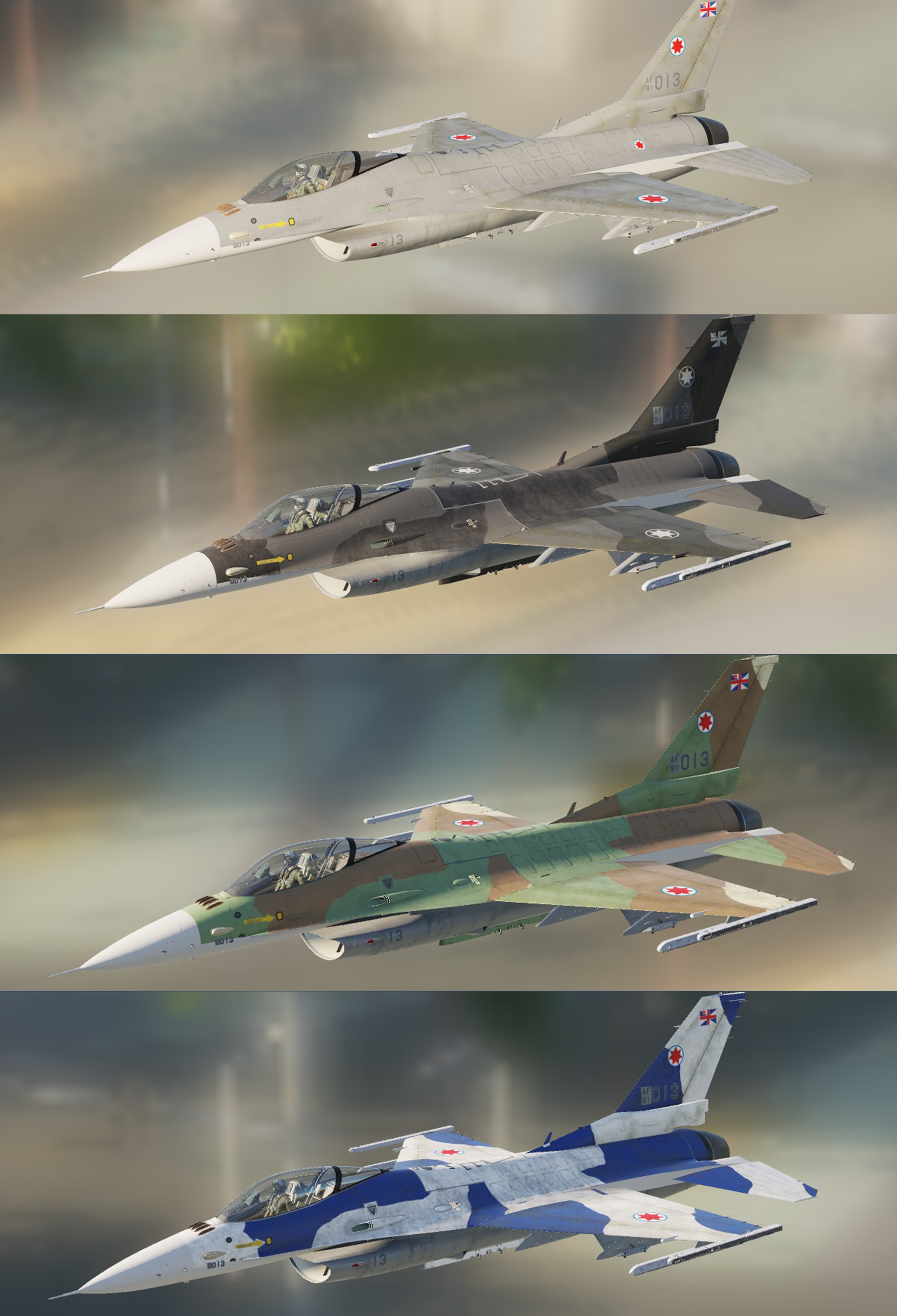 F16 Georgian Air Force Livery Pack
