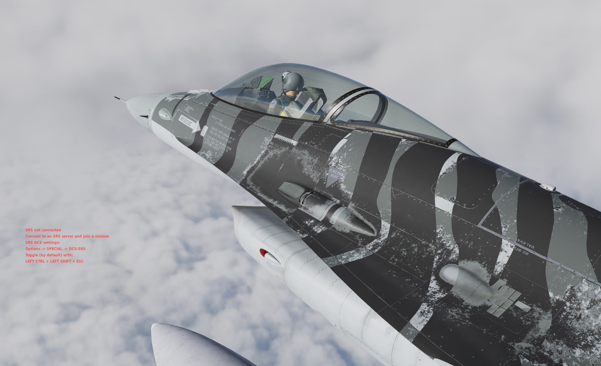 F-16C Weathered livery