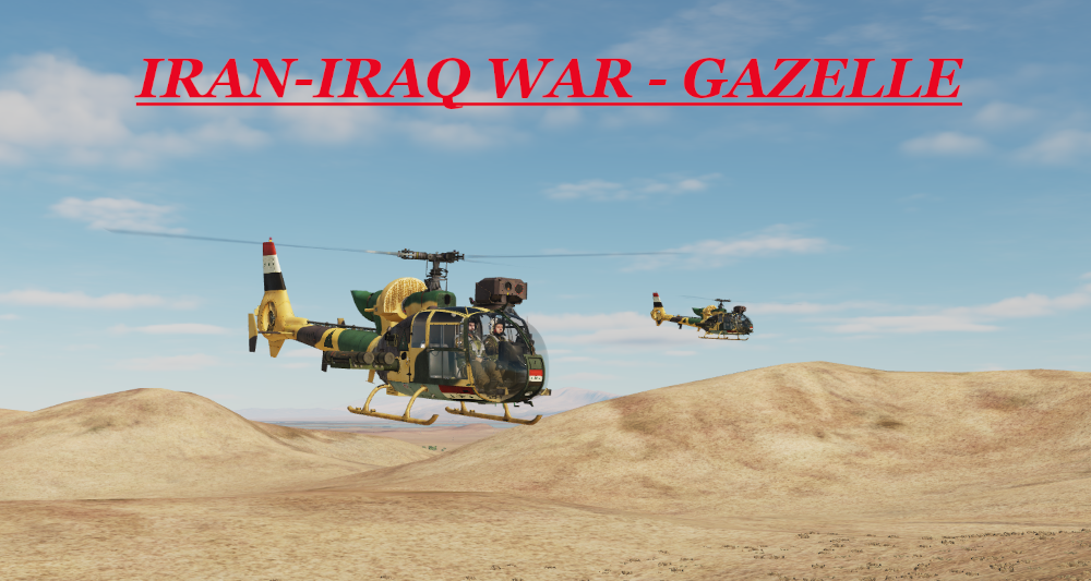 Iran-Iraq War - Gazelle using modified Mbot Dynamic Campaign Engine