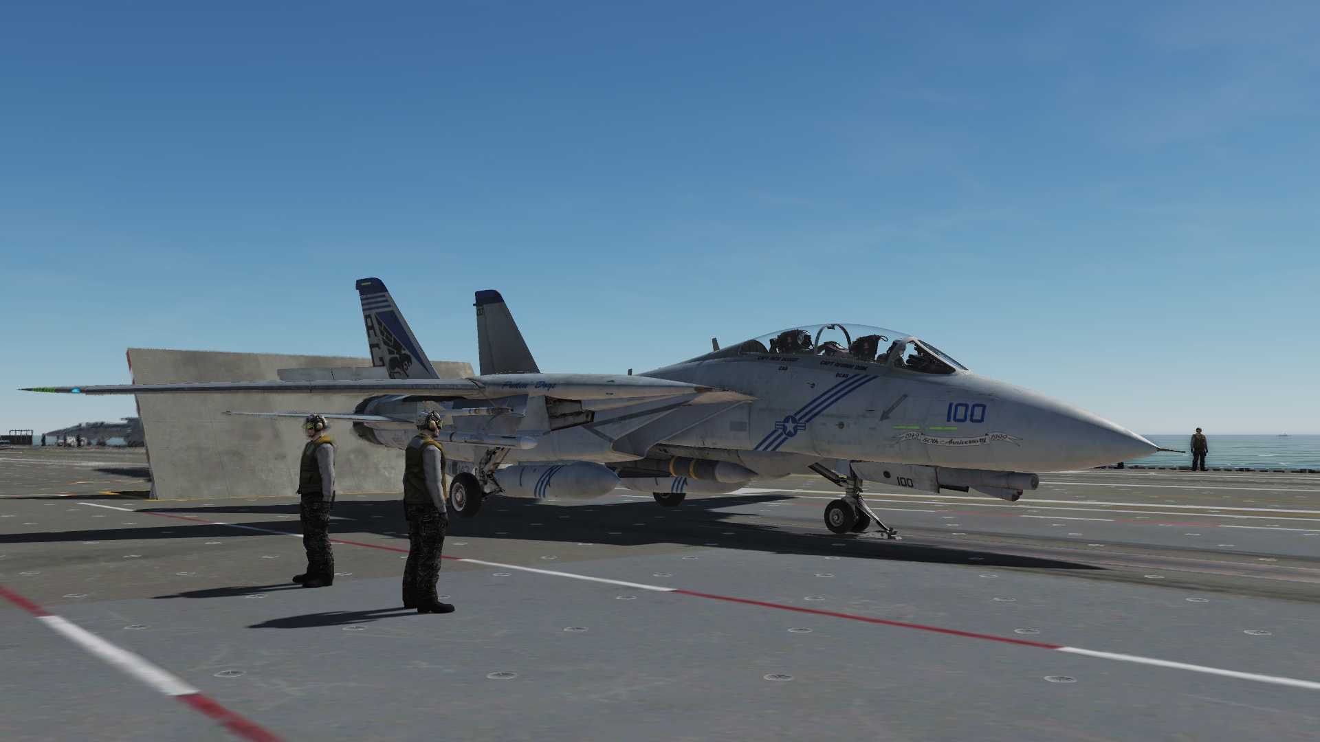 DCE Campaign - F-14B Tomcat over Persian Gulf 