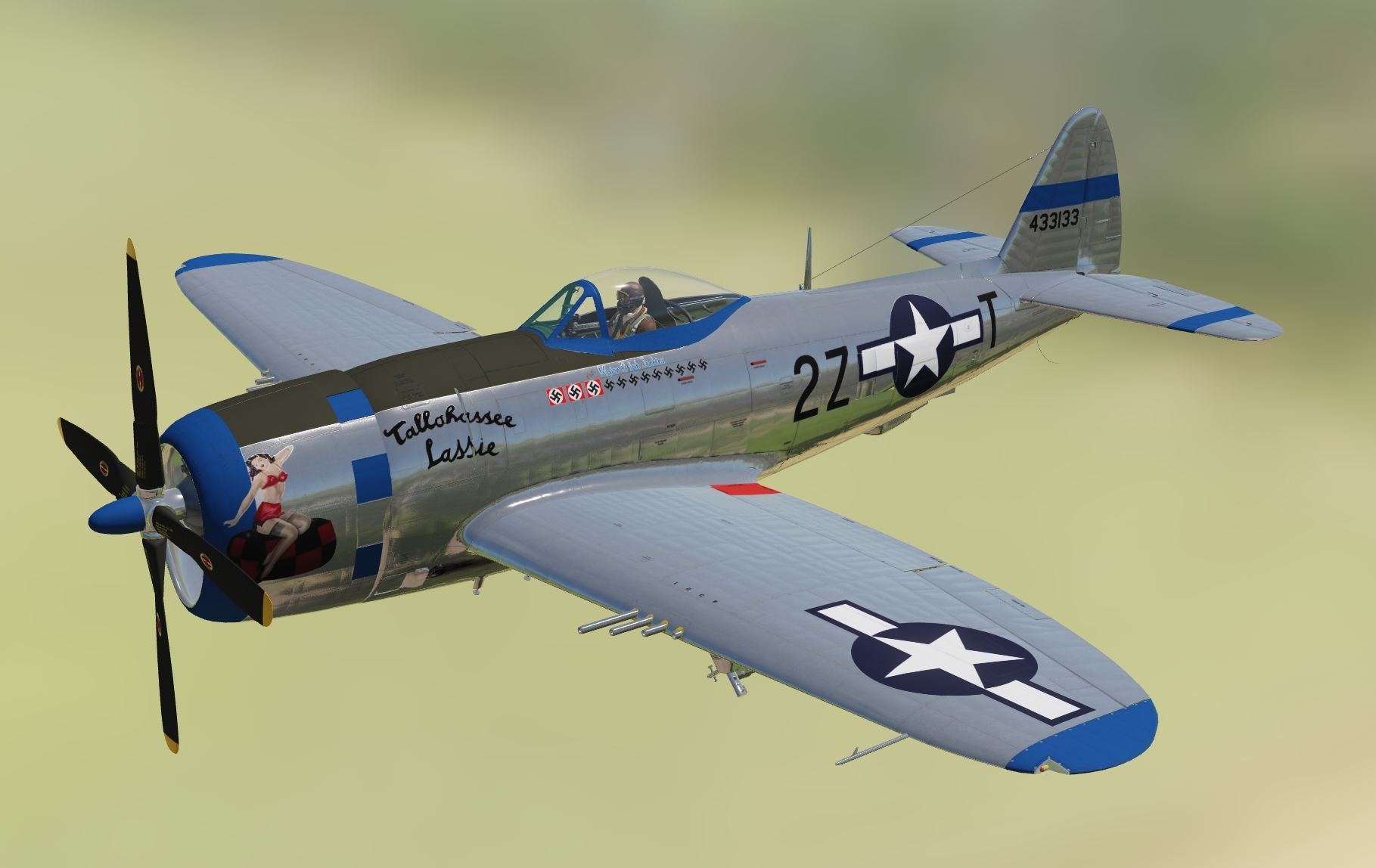 Tallahassee Lassie - Maj. Ralph Jenkins, 510th FS