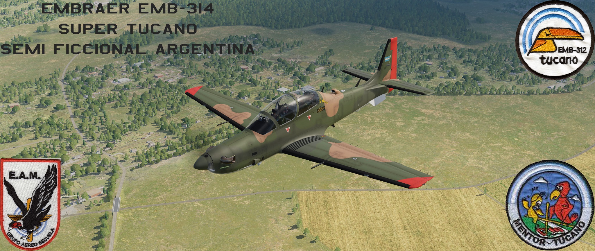 Fuerza Aérea Argentina Super Tucano Update 19jul22