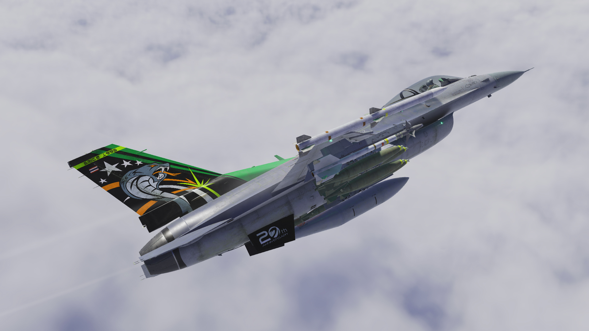 RTAF F-16 eMLU 403Sqn "40317" (20Th Anniversary)