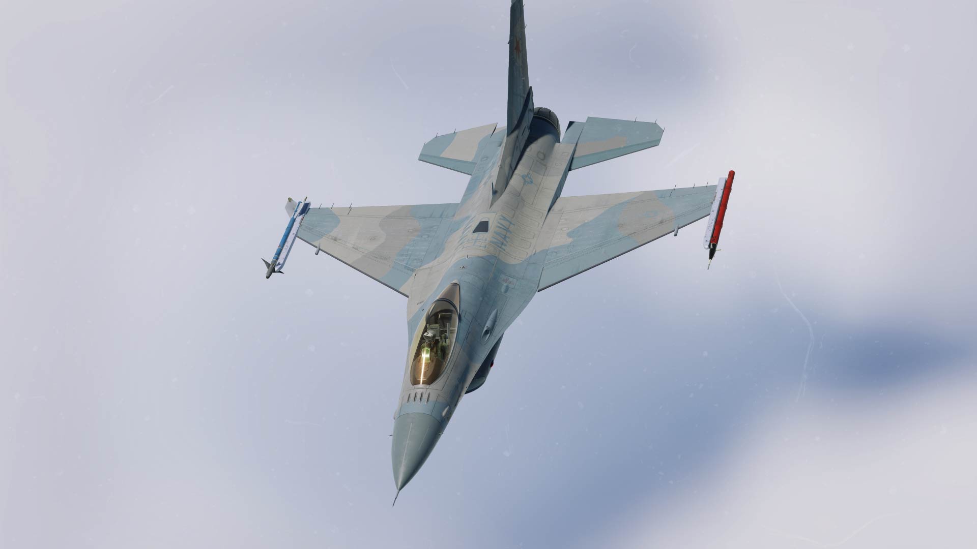 USN F-16N TOPGUN 'GHOST' SCHEME (From ZONE V campaign)