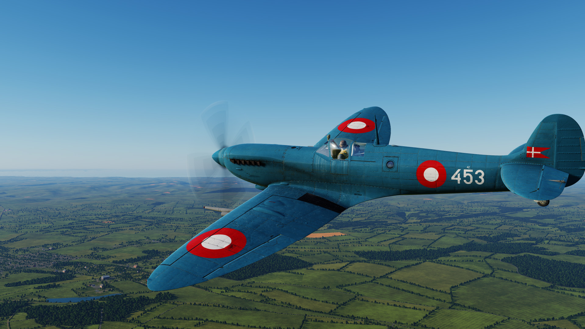 RDAF Supermarine Spitfire PR Mk. XI 453