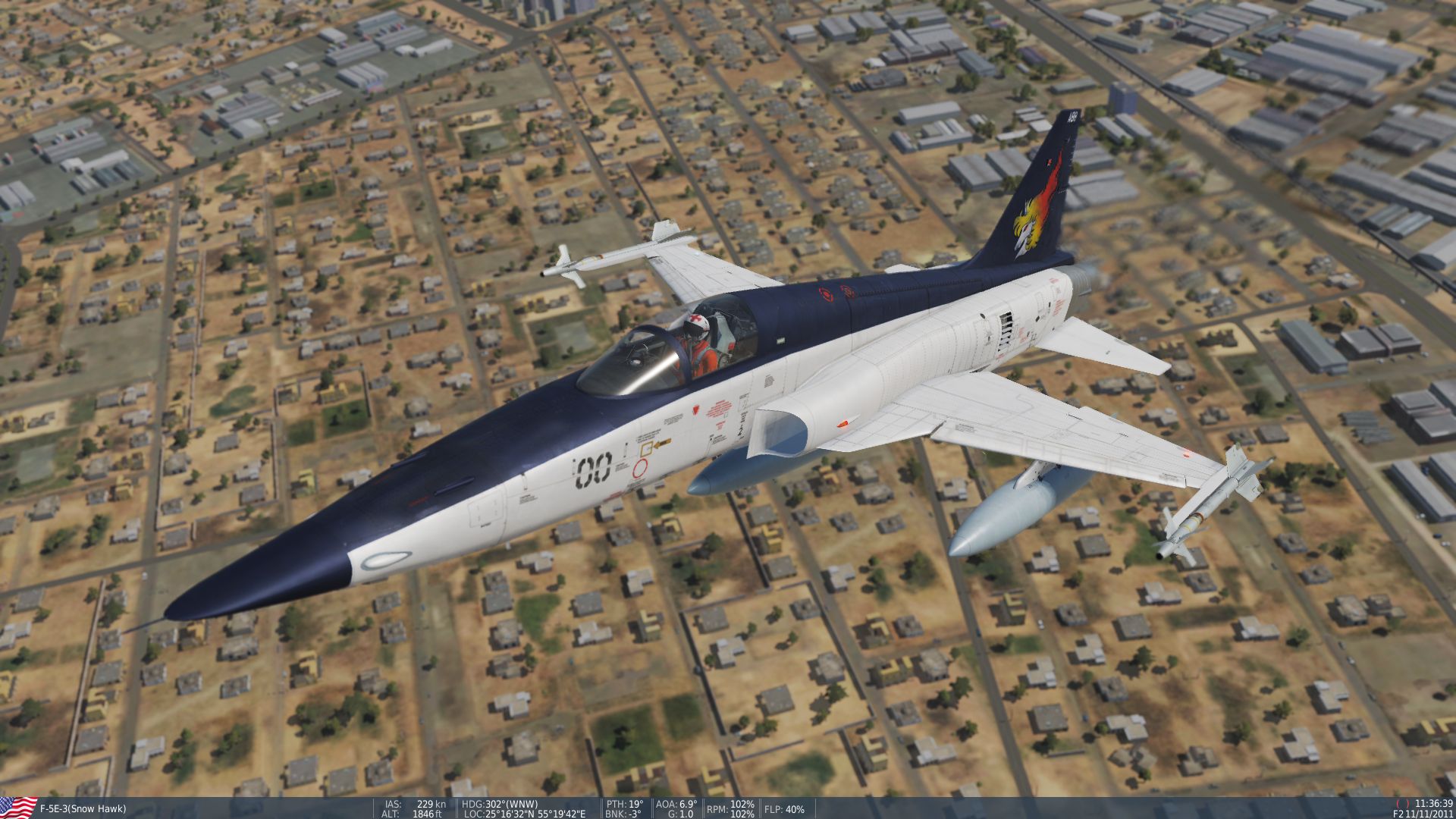 Area 88 - F-5E Tiger II "Shin Kazama" (Noel's version)