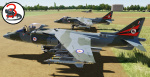 Royal Australian Air Force (RAAF) 3 Squadron Lizard Skin for Harrier (Fictional)