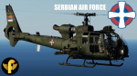 SA-342 Serbian Air Force
