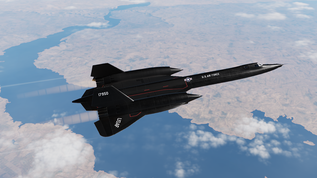 AG Classic Skin Pack 1.0 for the VSN Mods YF-12A Blackbird