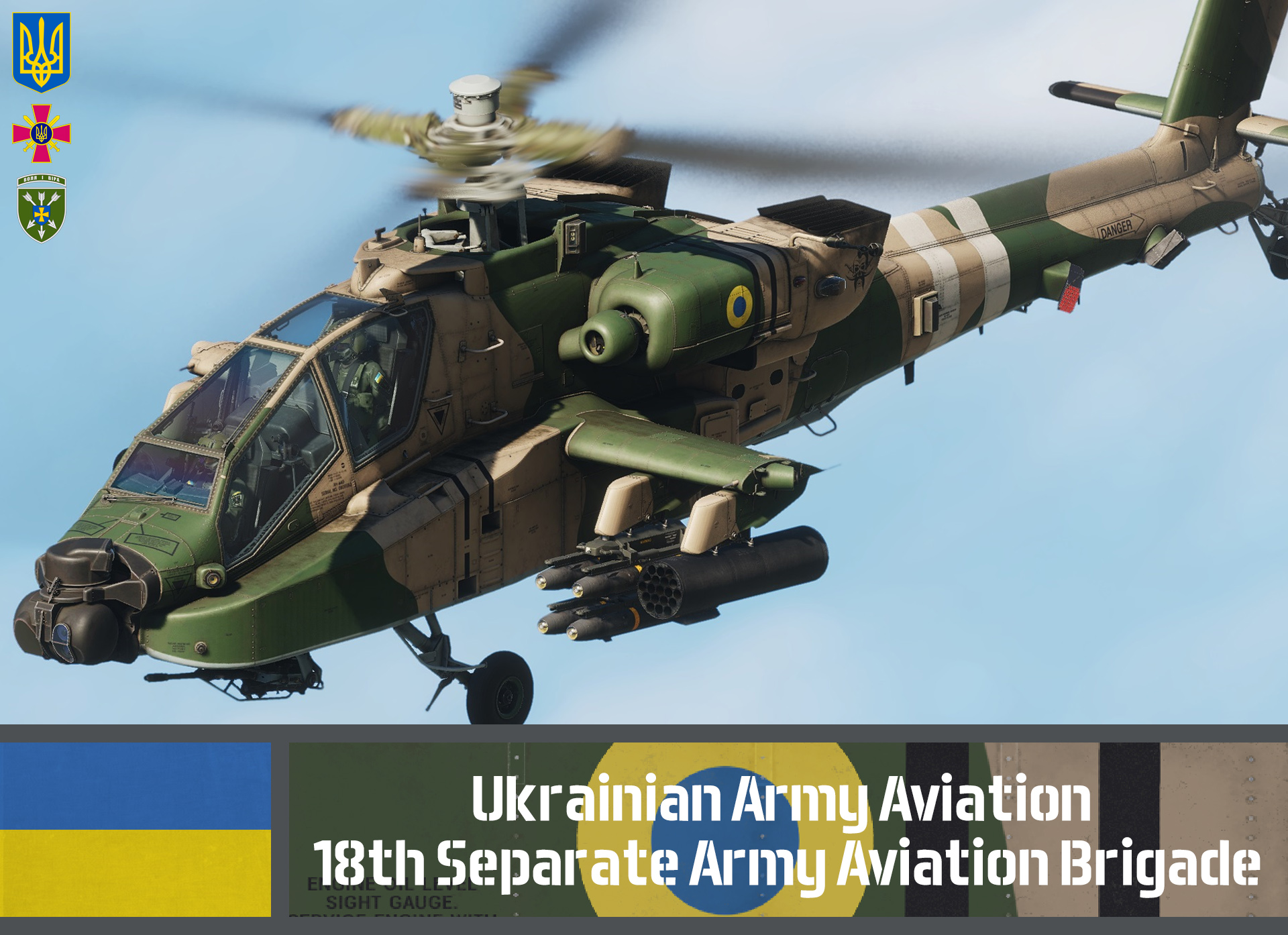 AH-64D - 18th Army Aviation Brigade | Ukraine (Fictional)