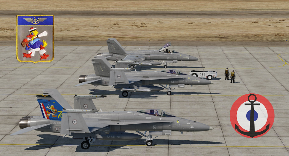 [Fictional ]F/A-18C Lot20 - French Navy - Flottille 12F - (little) UPDATE