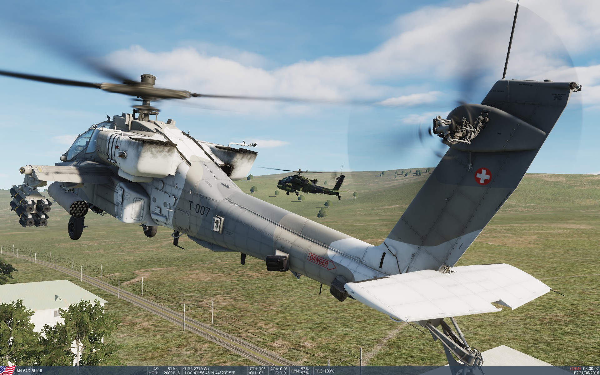 AH-64 Apache Swiss Air Force Urban / Schweizer Luftwaffe Urban (Fictional)