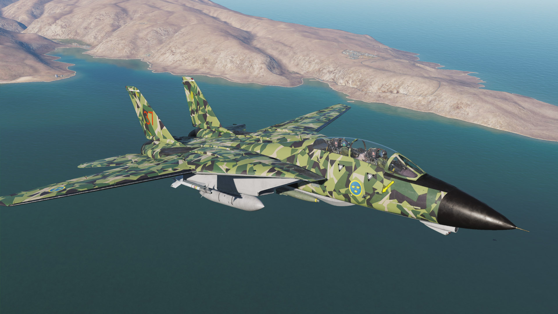 Swedish F-14 Fictional Skin