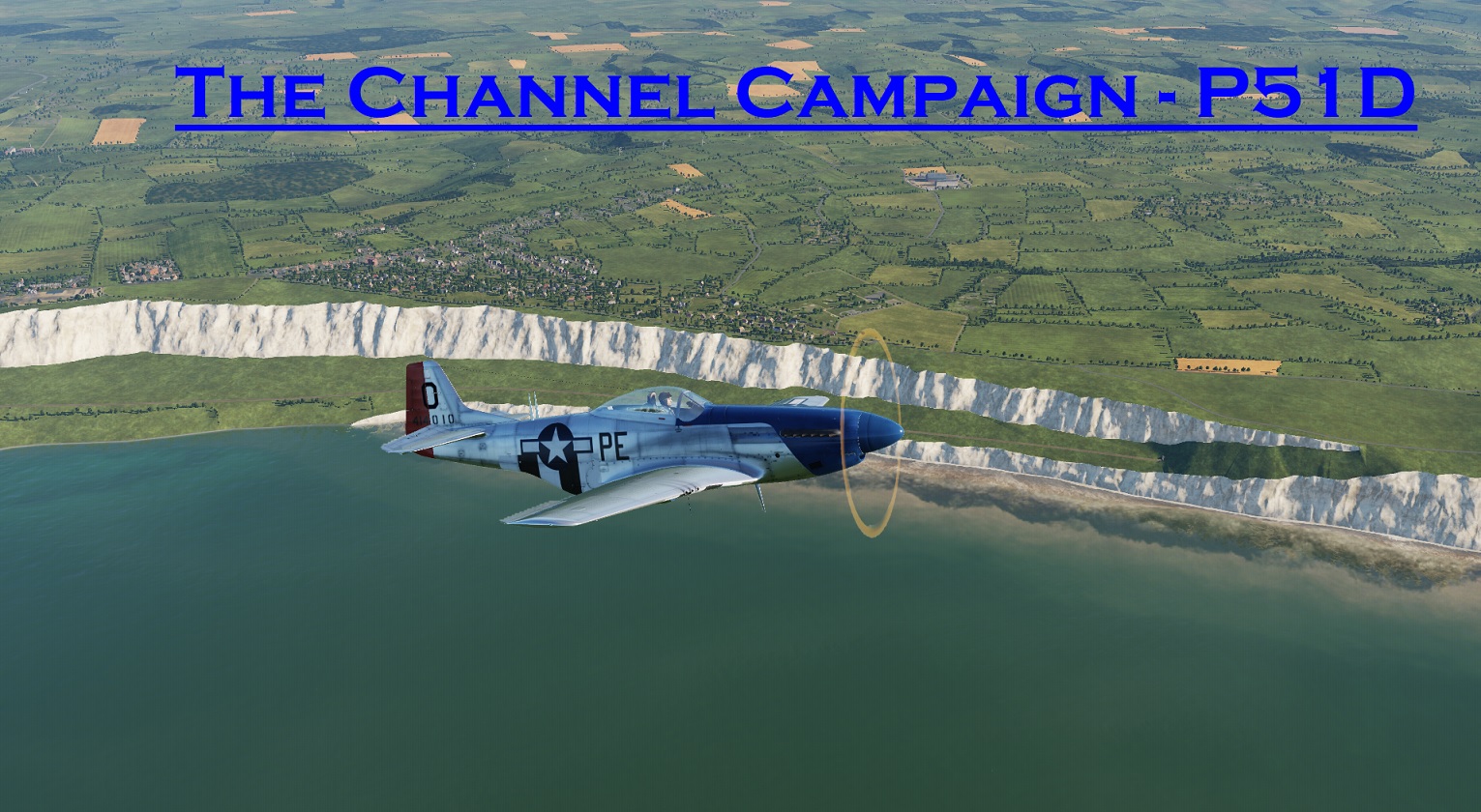 WWII The Channel P-51 using Mbot Dynamic Campaign Engine
