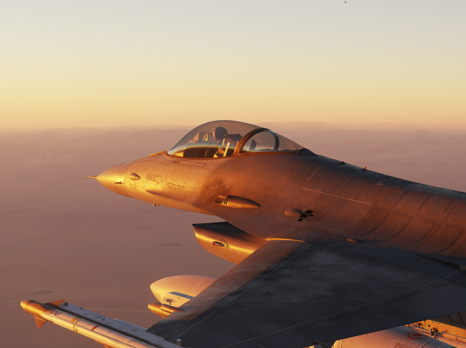 PG Dogfight F-16