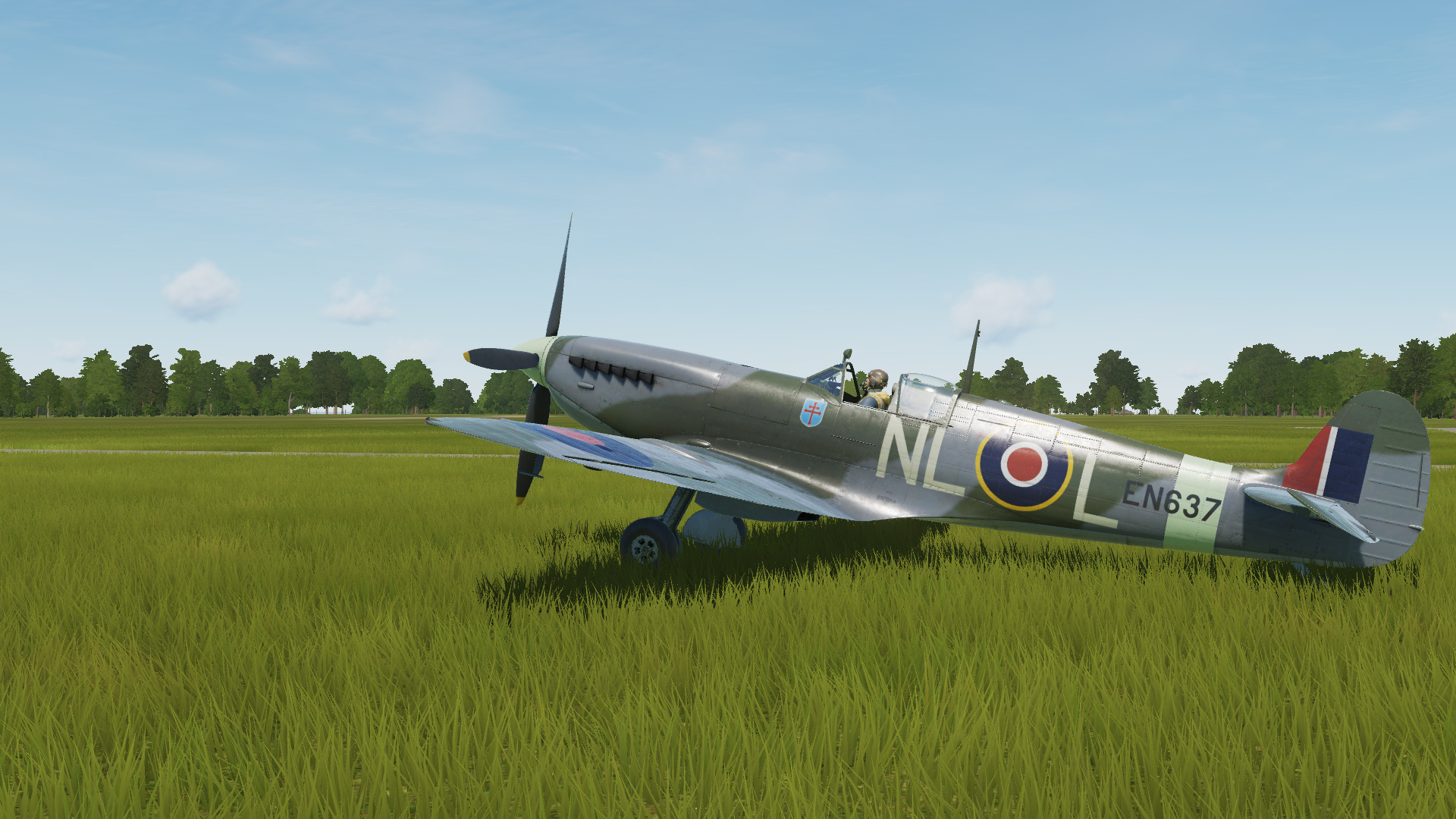Spitfire Mk.IXc of Rene Mouchotte, 341 Sqn. RAF