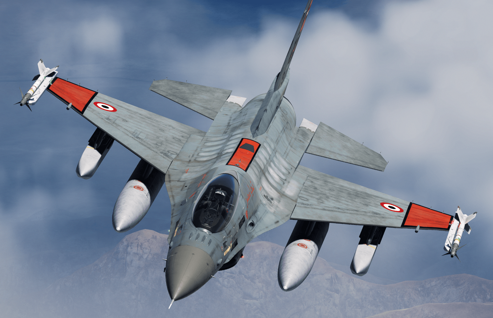 Egyptian Air Force F-16: #9934 