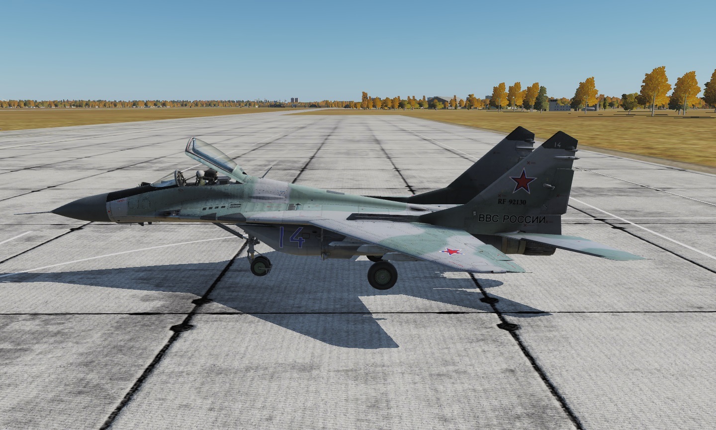 МиГ-29 (9-12) RF 92130 а/б Приволжский (Астрахань)