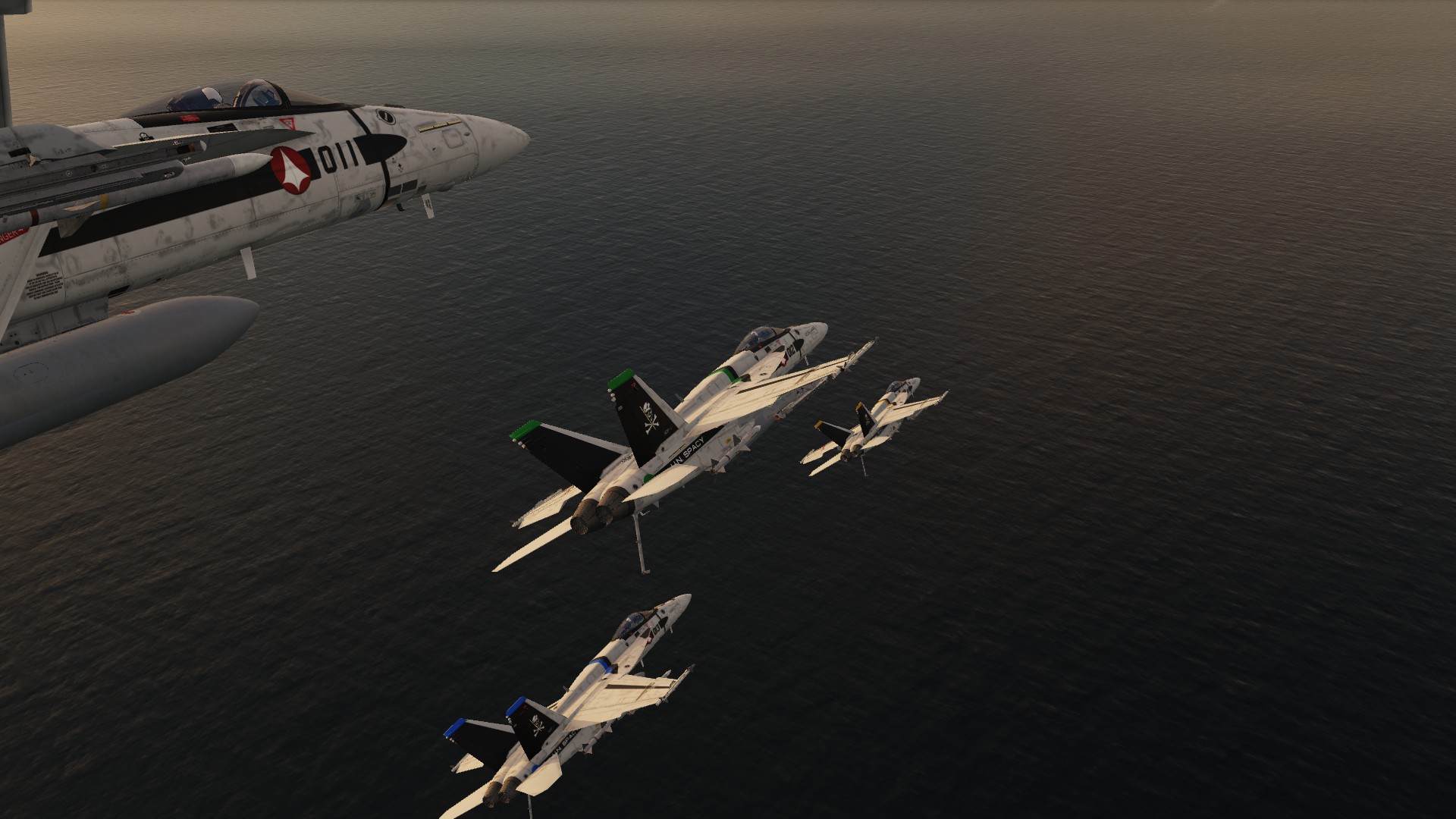 Macross (DYRL) skins for Superbug FA-18E mod