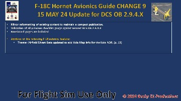 F-18C Hornet Avionics Guide