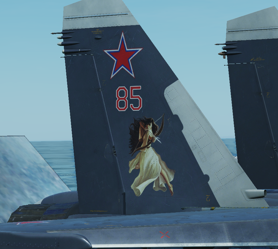 Fictional 279th KIAP 3rd squad navy livery