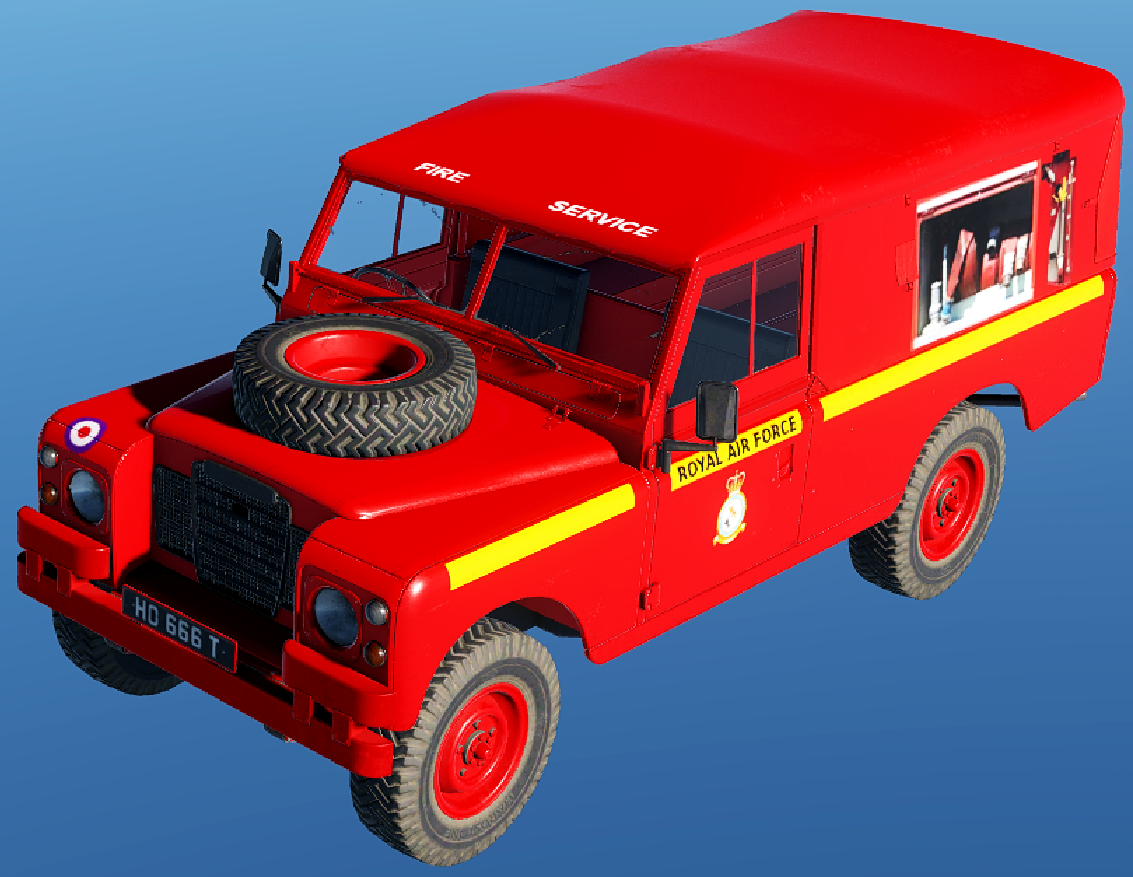 RAF Landrover Liveries Pack