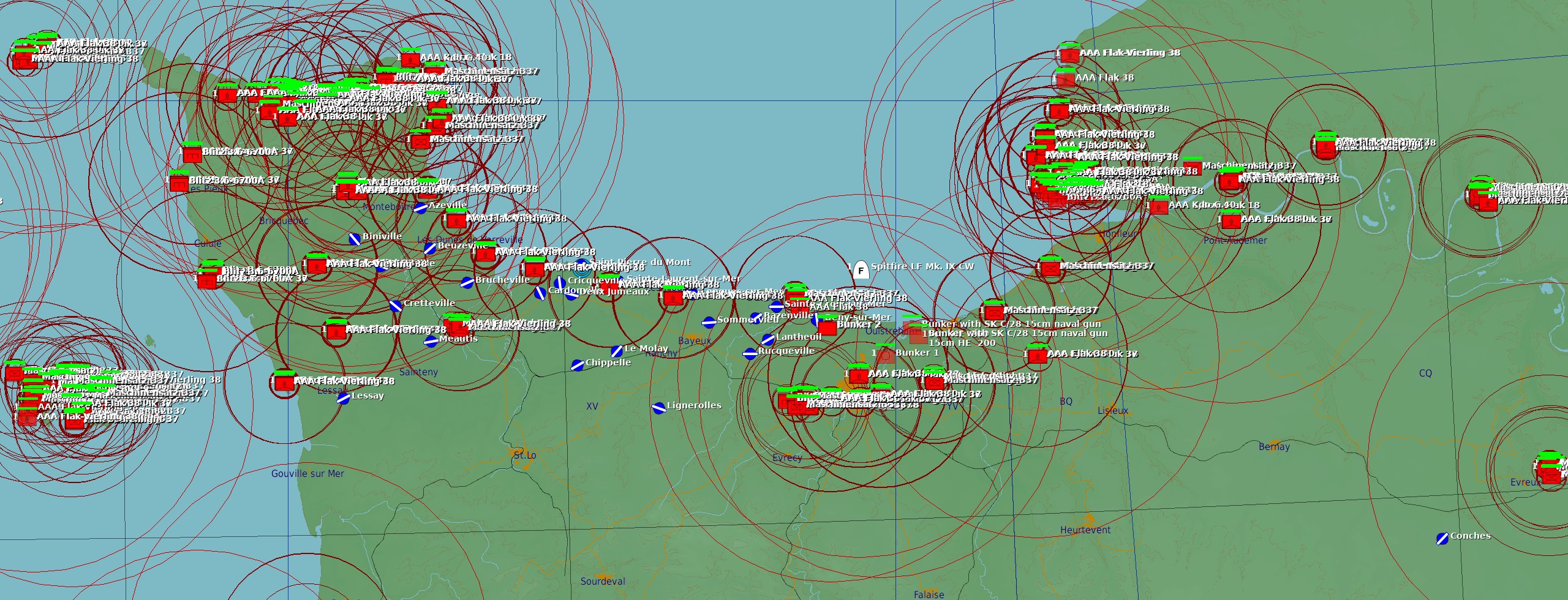 Normandy Flak Part 2 7-1943 to 4-44
