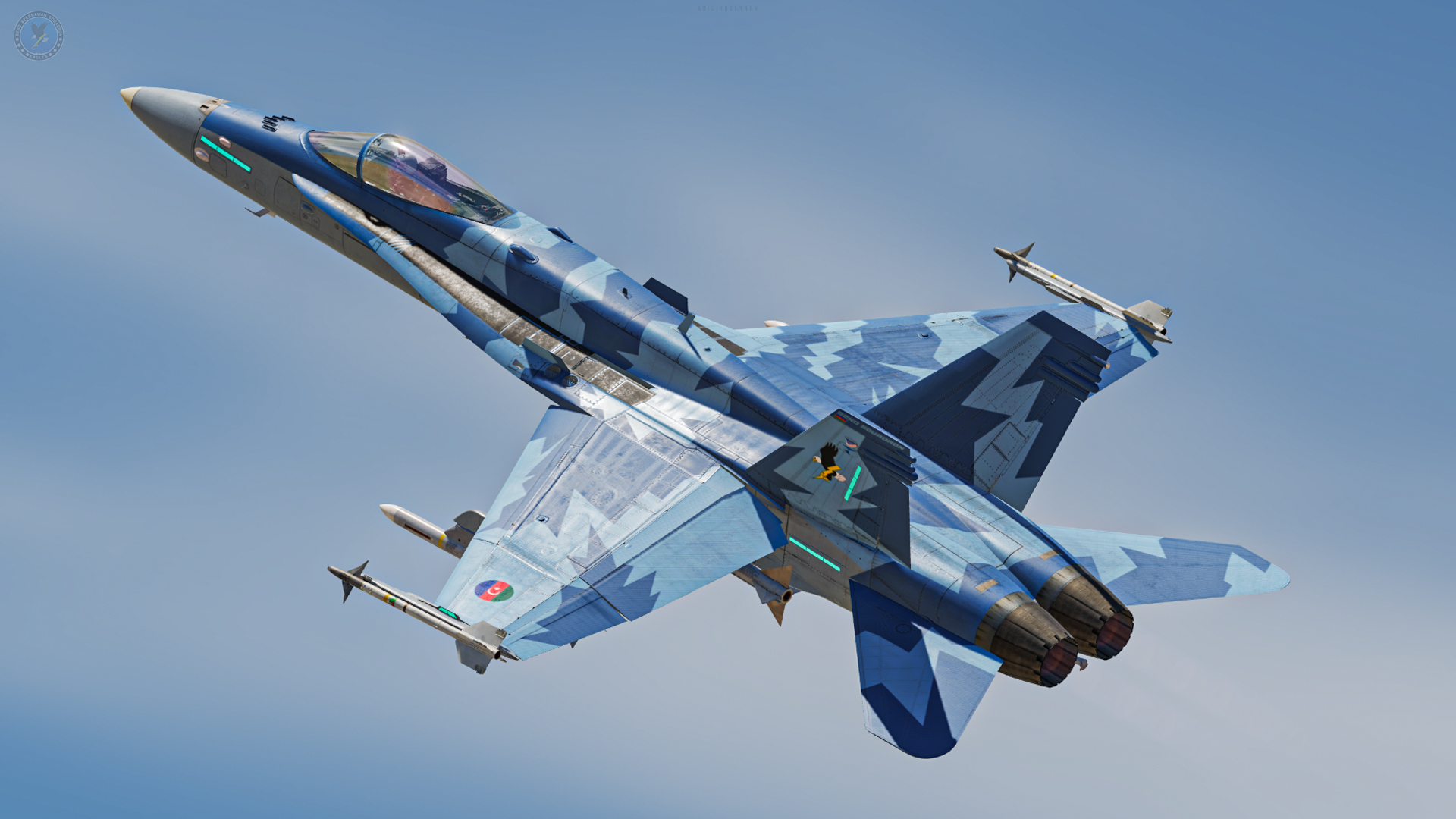 82nd Squadron Azerbaijan (Blue) F/A-18C 